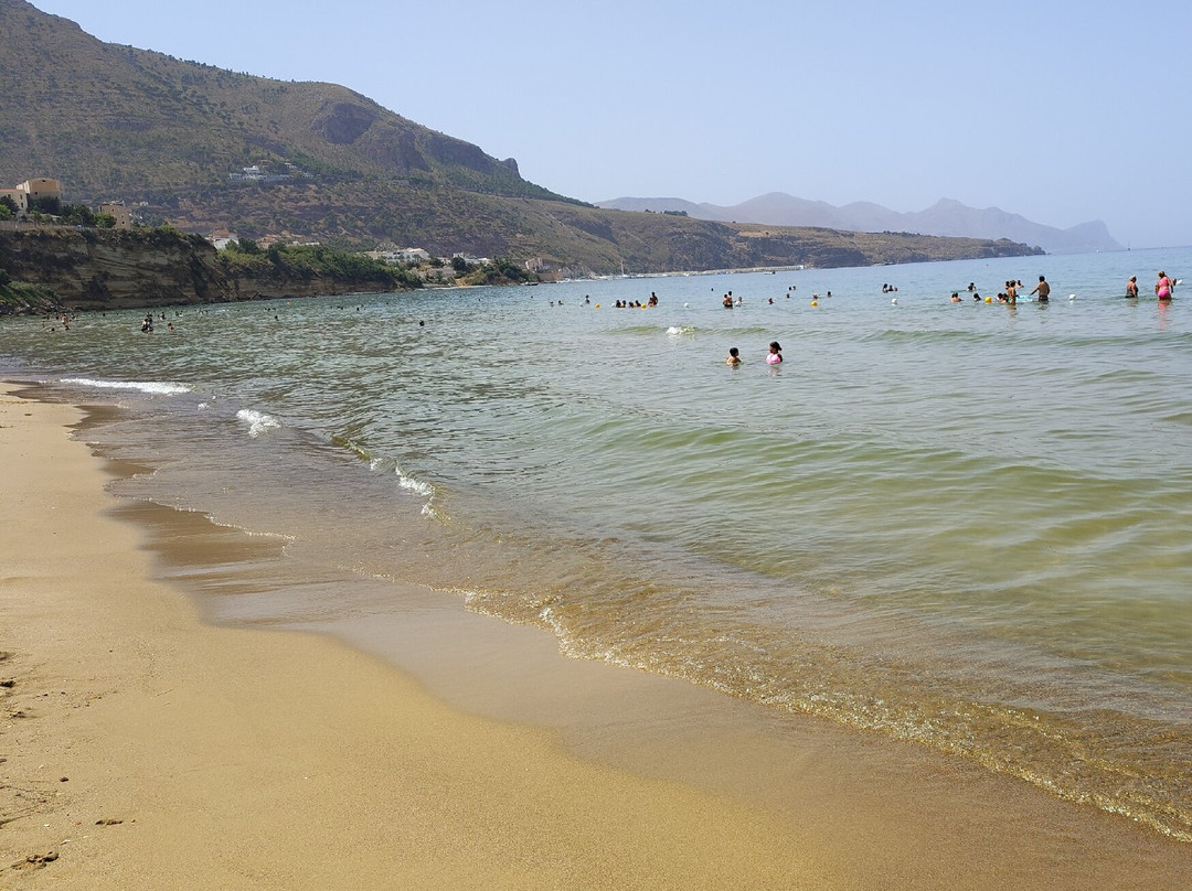 La playa di Castellammare del Golfo-戈尔福海堡必去景点