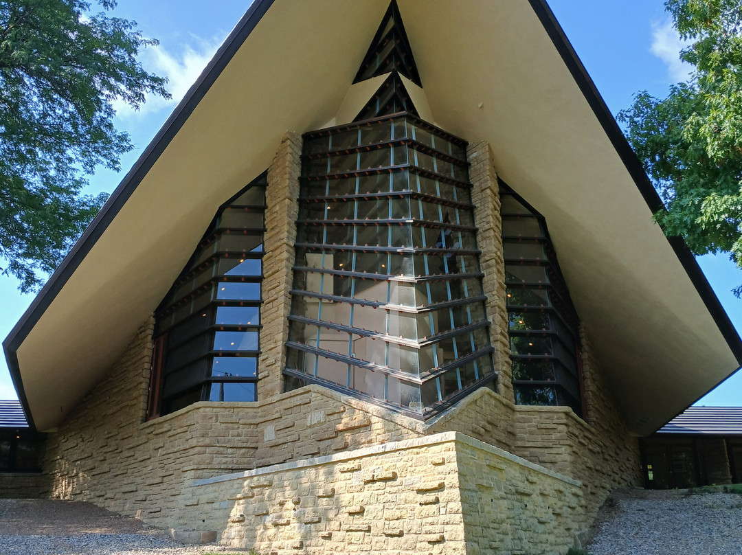 Frank Lloyd Wright's Unitarian Meeting House-麦迪逊必去景点