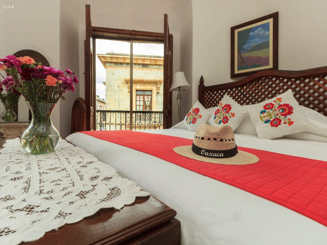 瓦哈卡酒店住宿-卡萨西耶特巴尔肯斯精品酒店