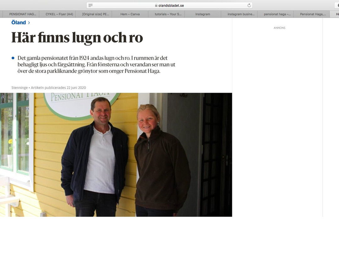 Pensionat Haga Oland主图