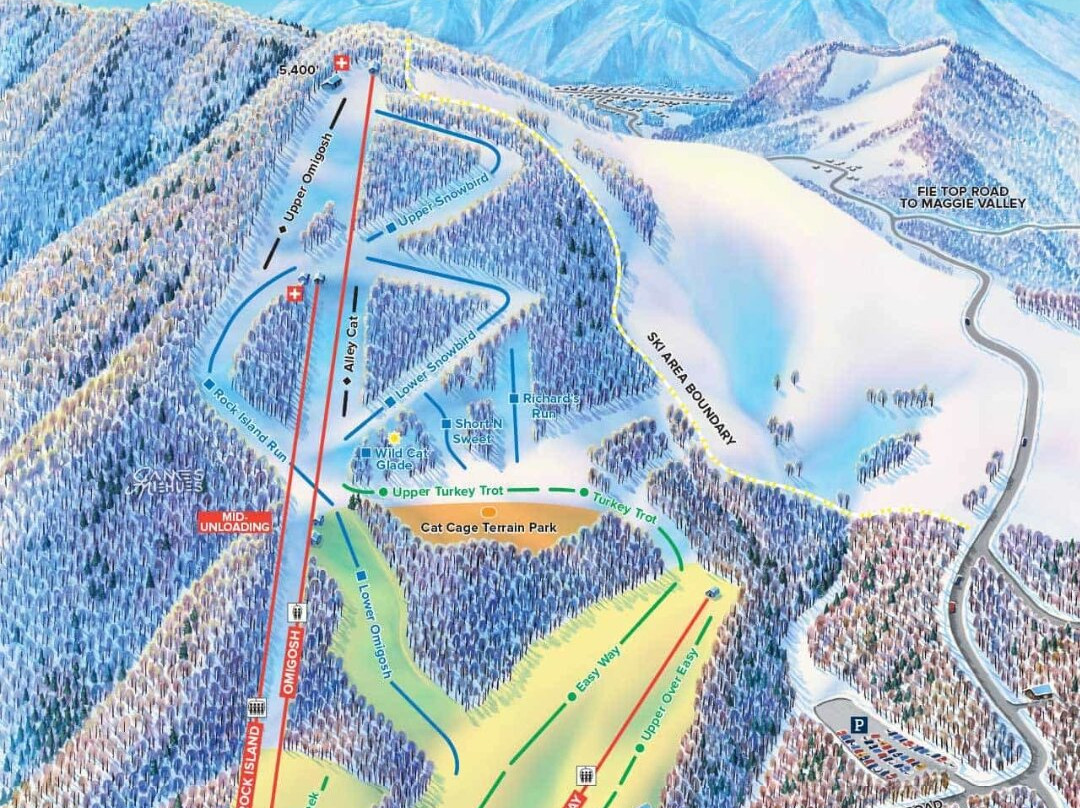 Cataloochee Ski Area景点图片