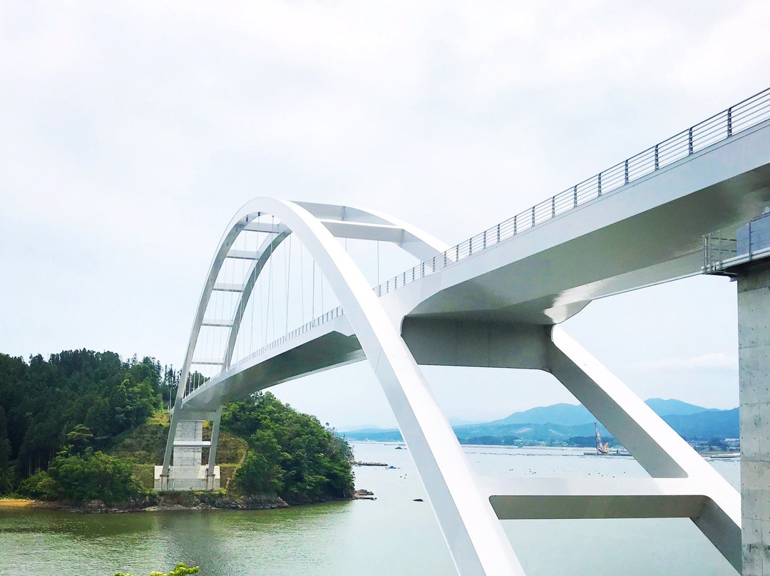 Kesennuma Oshima Ohashi Bridge景点图片