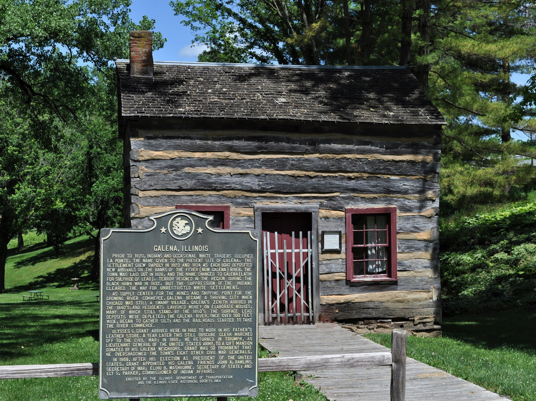 Historic Marker - Early Galena-加利纳必去景点