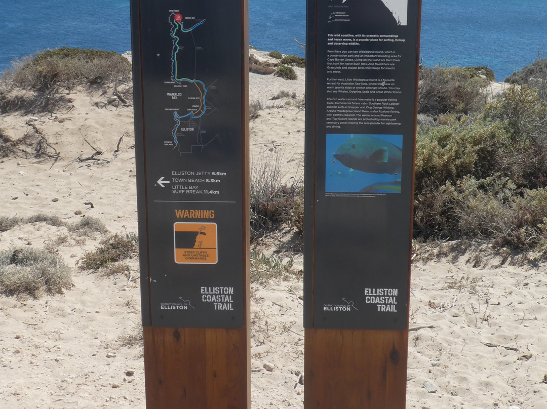 Clifftop Drive Sculpture-Elliston必去景点