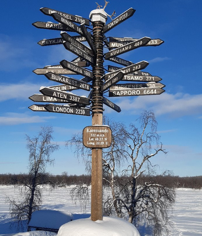 Monument of the Northernmost point of Sweden景点图片