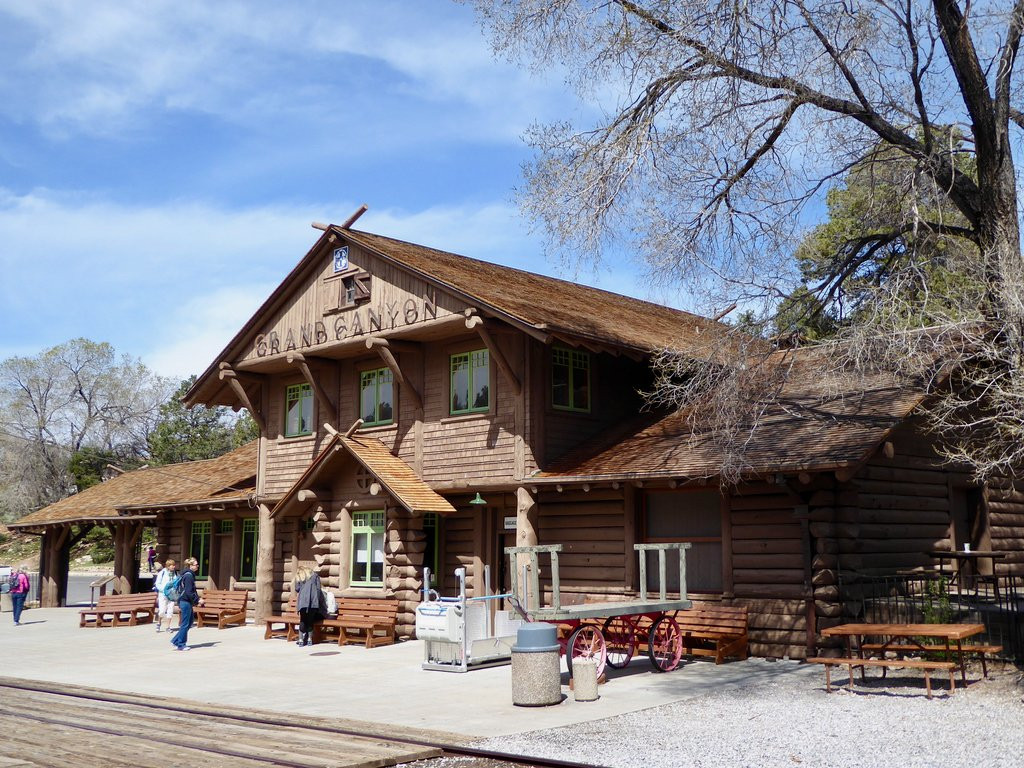 Grand Canyon Railway Depot-大峡谷国家公园必去景点