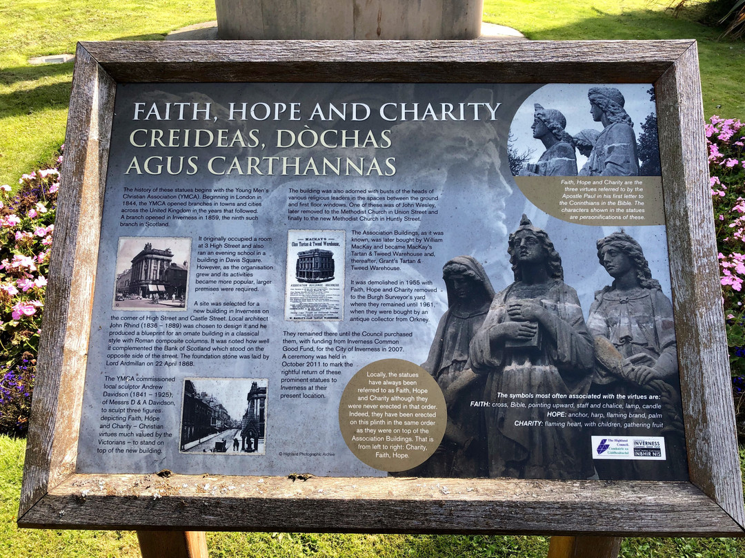 Faith Hope and Charity-因弗内斯必去景点