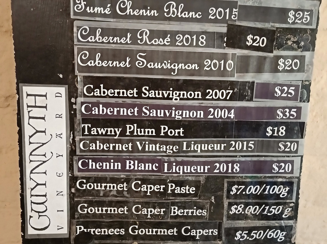 Gwynnyth Vineyard-Moonambel必去景点