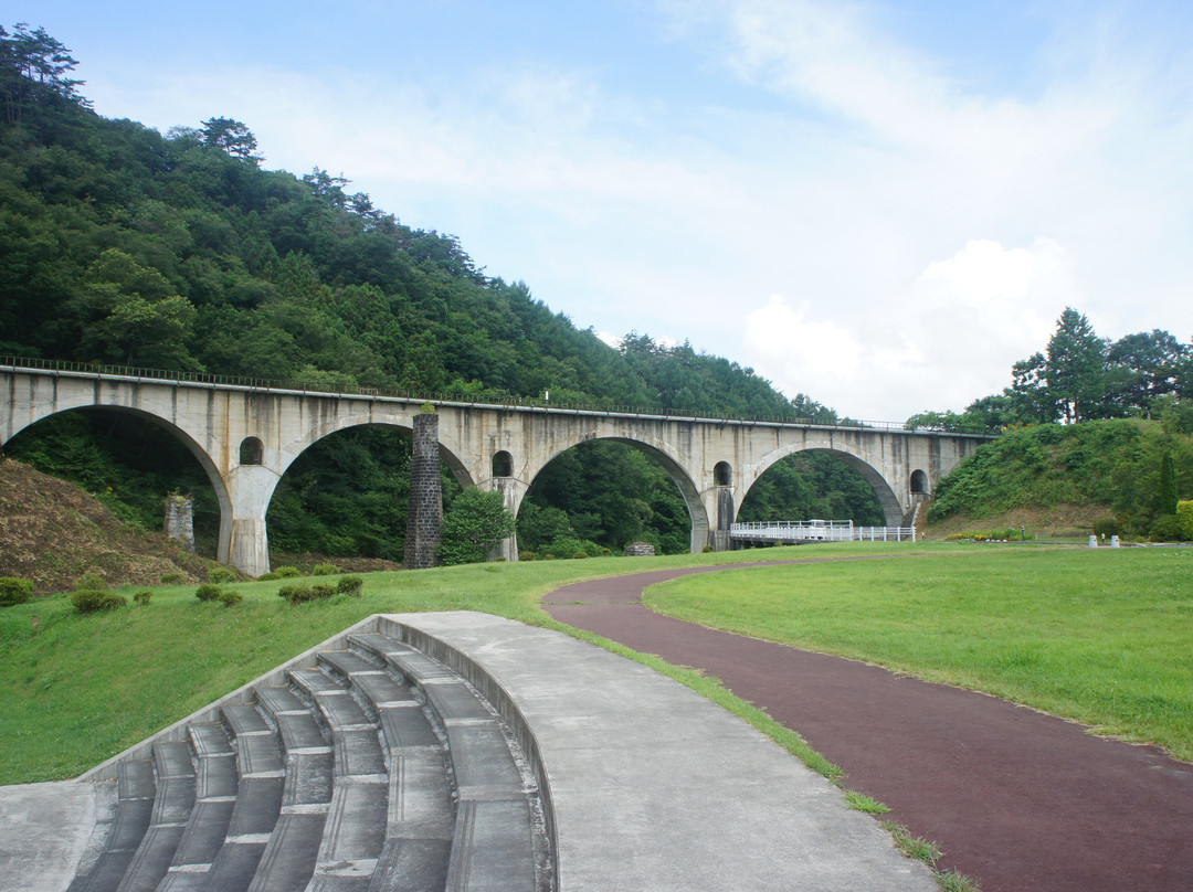 Megane Bridge-远野市必去景点