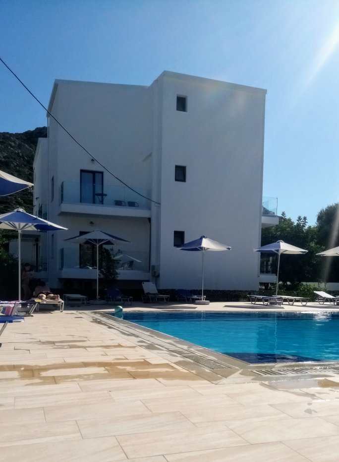 Paradise Matala Hotel-泳池