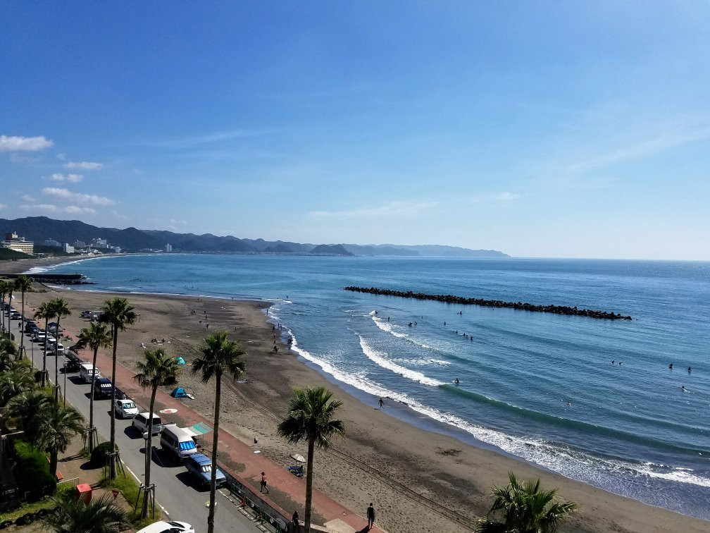 Maebara Beach-鸭川市必去景点