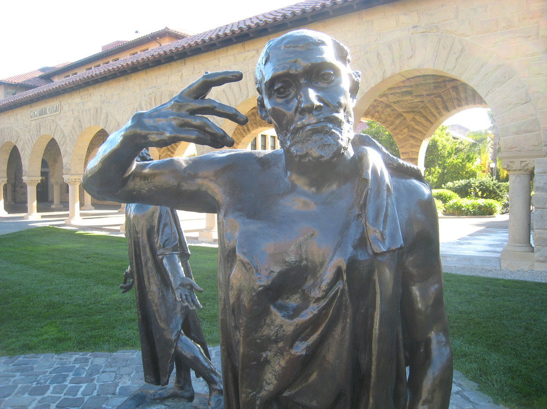 Burghers of Calais Sculpture-斯坦福必去景点