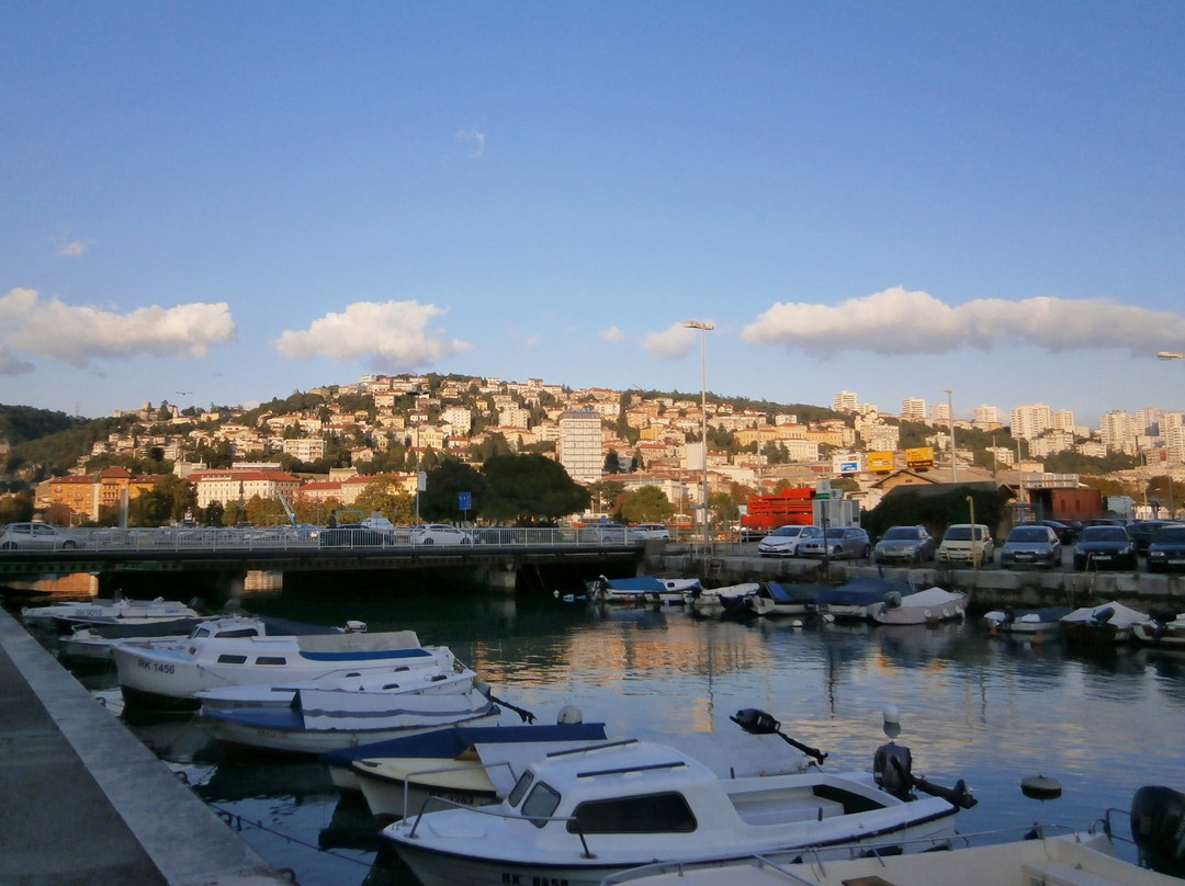 Mrtvi kanal i Palača Adamić-里耶卡必去景点