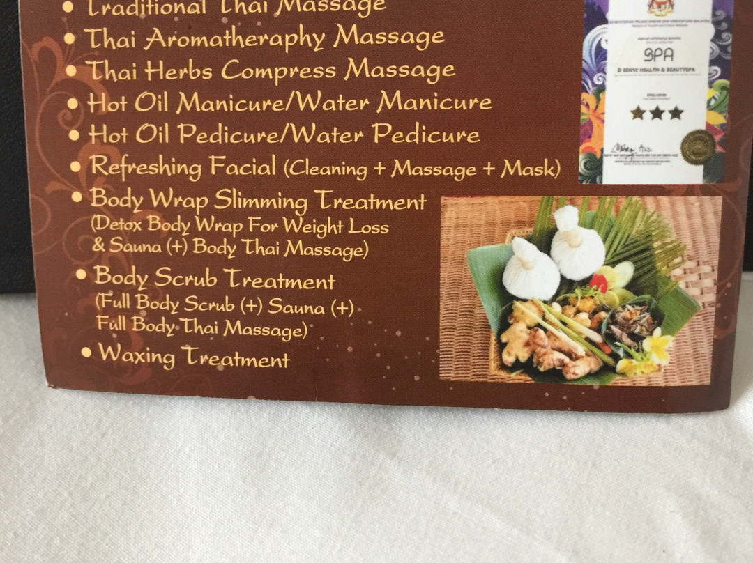 D'sense Thai Massage-Tanjung Tokong必去景点