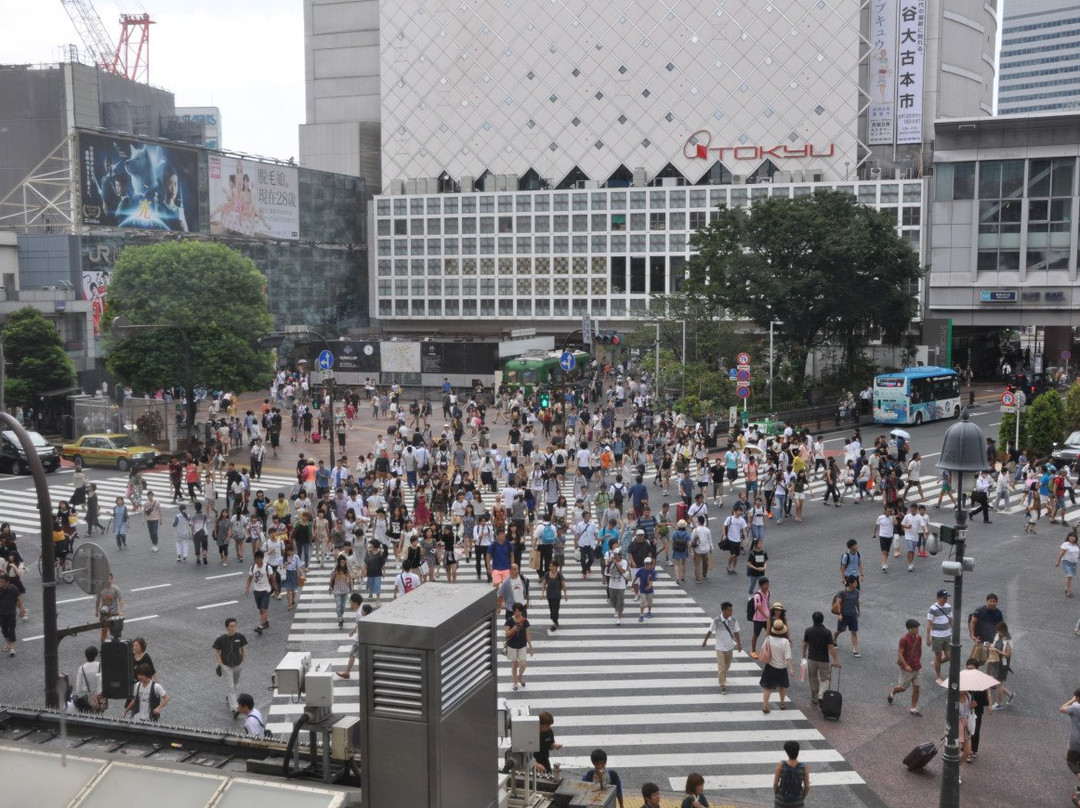 涩谷全向十字路口-涩谷区必去景点