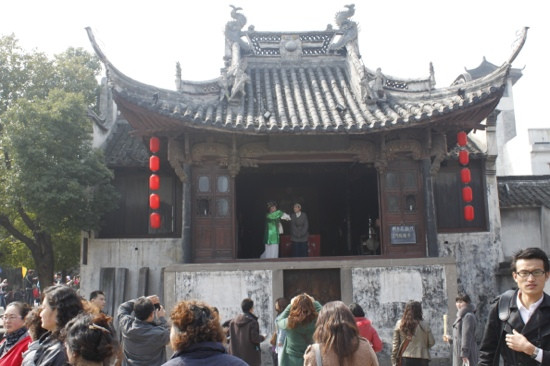 修真观和古戏台-桐乡必去景点