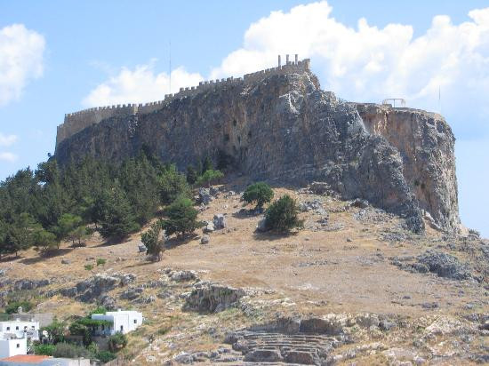 林多斯卫城-林多斯必去景点