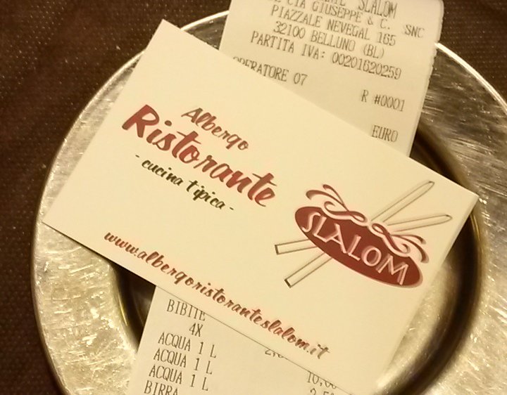 Albergo Ristorante Slalom-餐饮