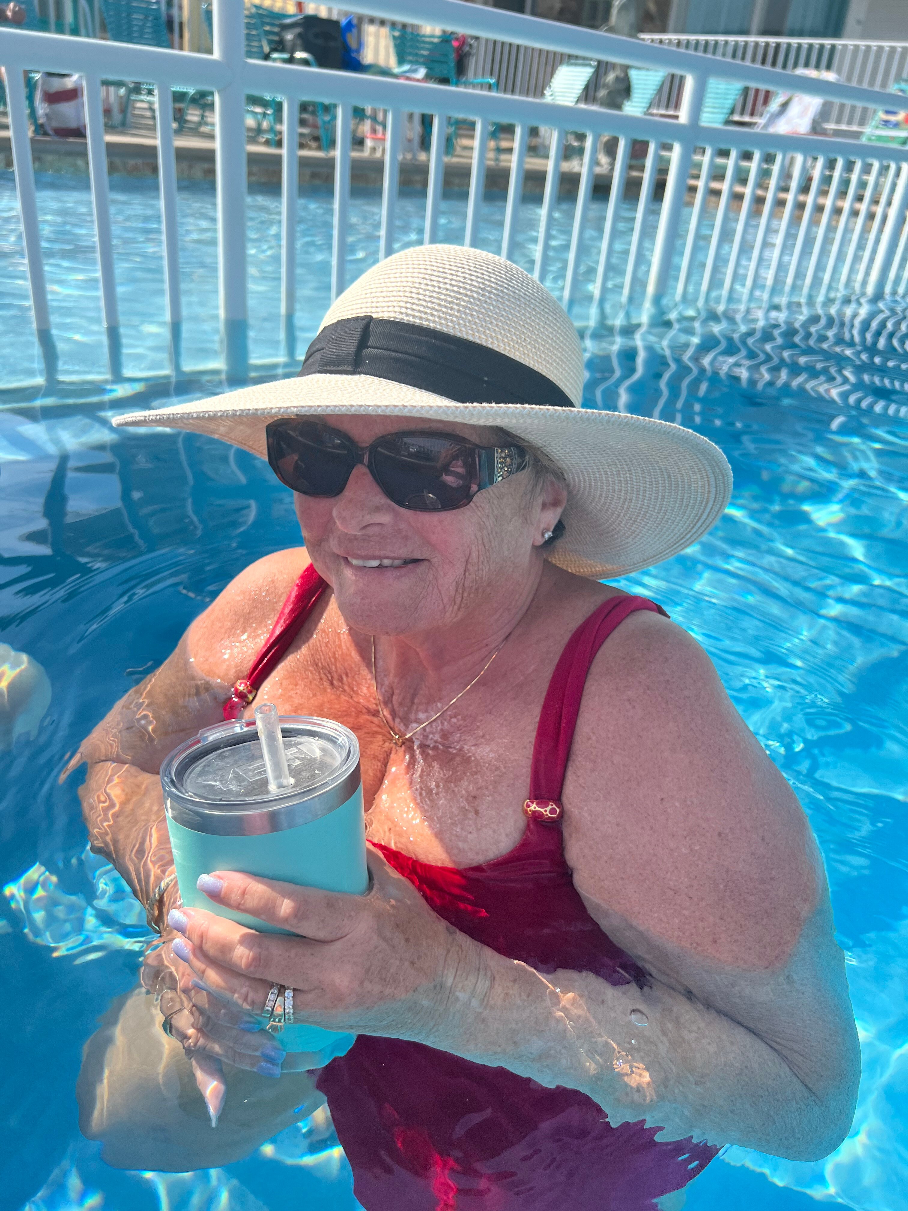 Imperial 500 Motel-泳池