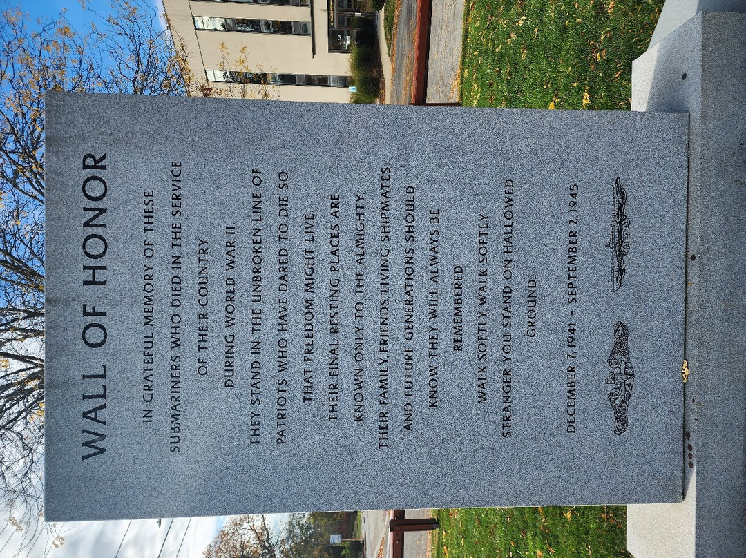 US Submarine Veterans of WWII National Memorial East-格罗顿必去景点