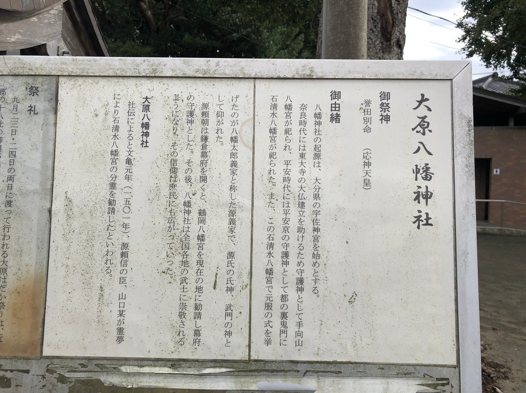 Oharahachiman Shrine-夷隅市必去景点