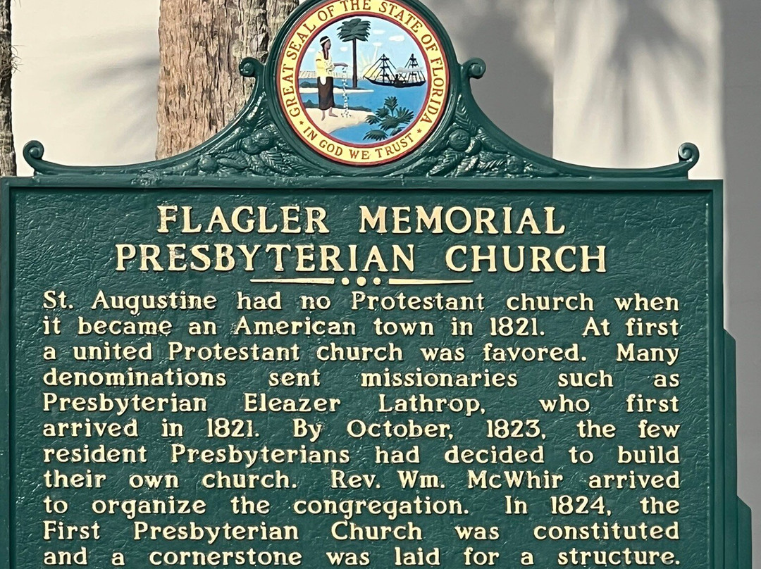 Memorial Presbyterian Church-圣奥古斯丁必去景点