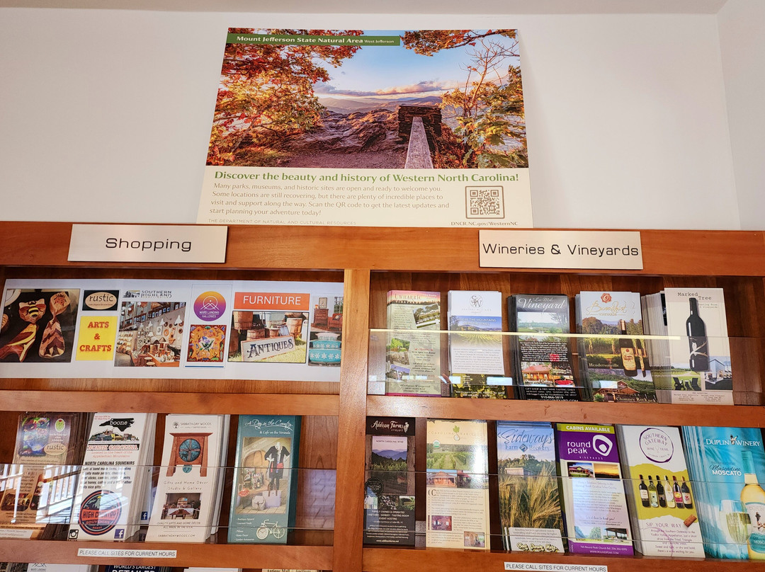 I-26 West NC Welcome Center-Mars Hill必去景点
