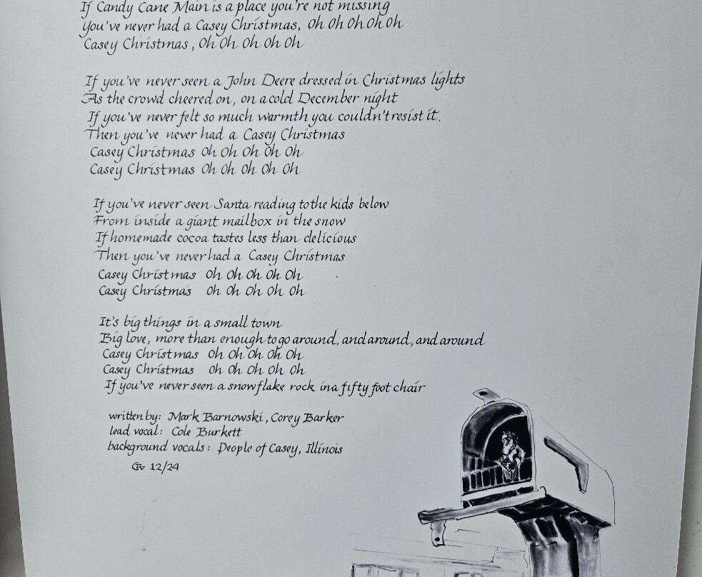 World's Largest Mailbox-Casey必去景点