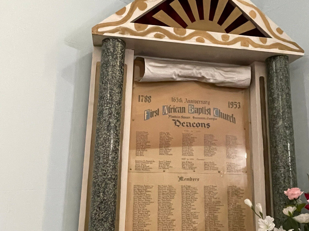 First African Baptist Church-萨凡纳必去景点