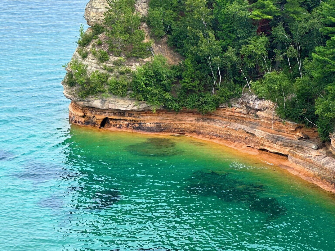 Miners Castle Rock-缪尼辛必去景点