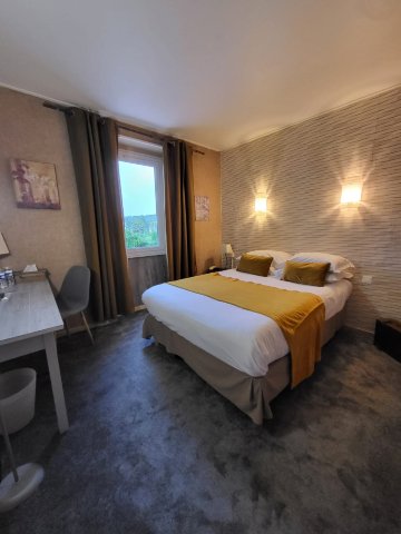 Logis Hotel Le Relais Sarrasin Rest. A La Table D'Alexandre-客卧