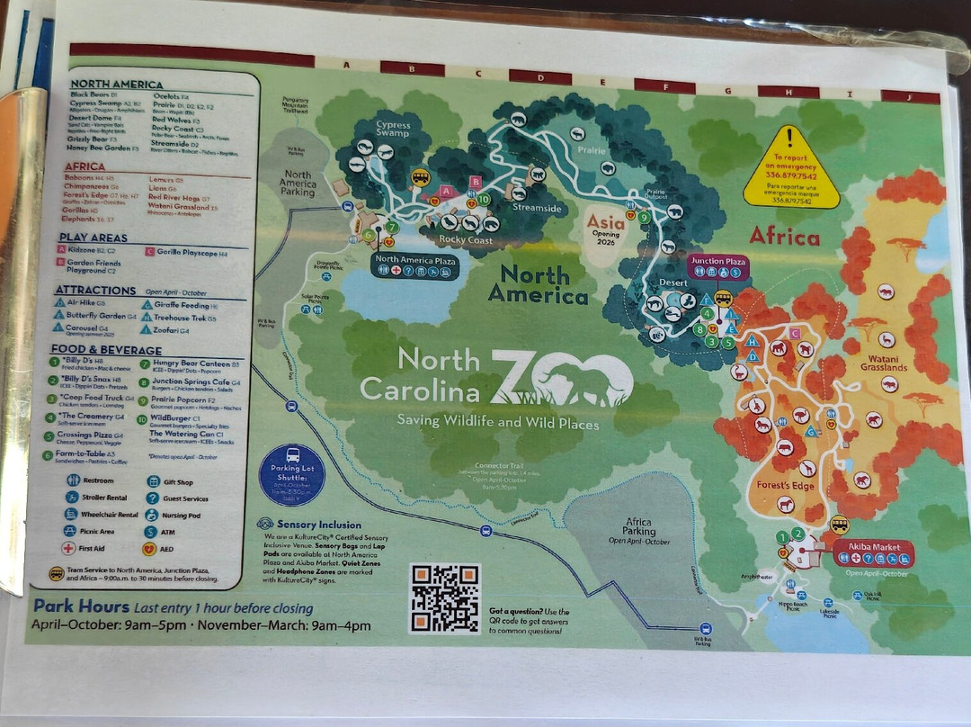 North Carolina Zoo-Asheboro必去景点