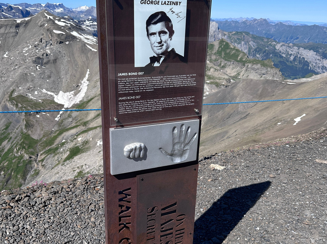 Walk of fame - Schilthorn-米伦必去景点