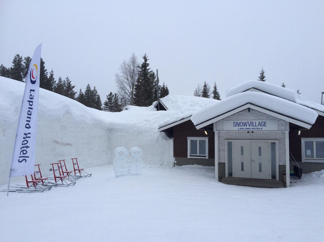 Yllasjarvi酒店住宿-Snow Hotel