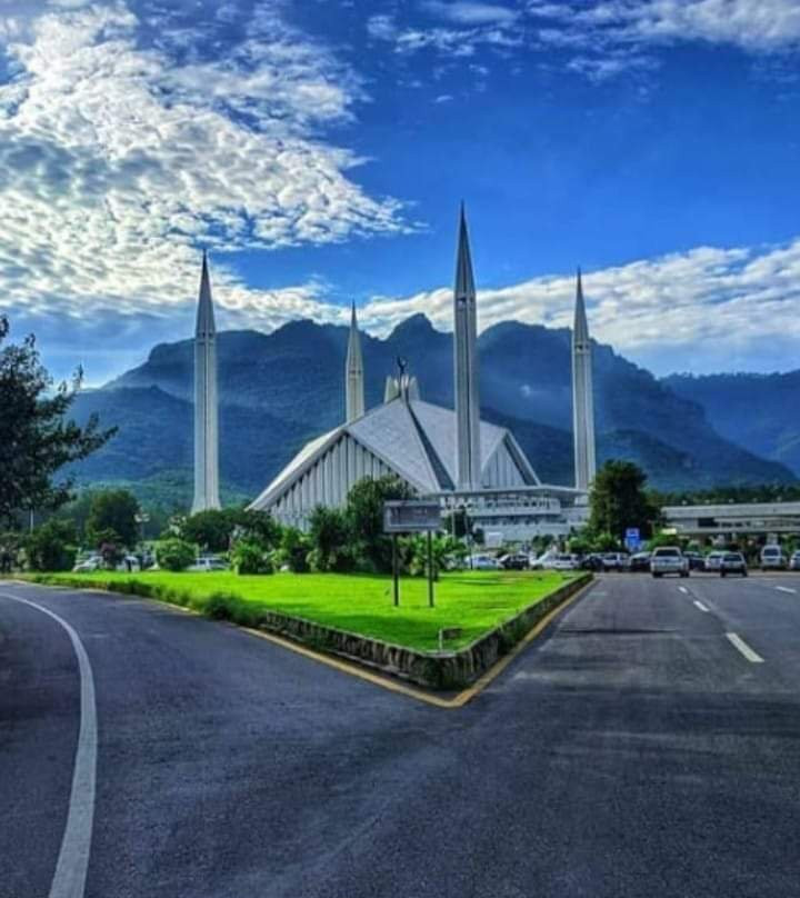 Faisal Mosque-伊斯兰堡必去景点
