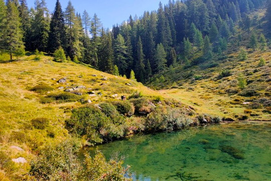 Passeggiata al lago Seebergsee