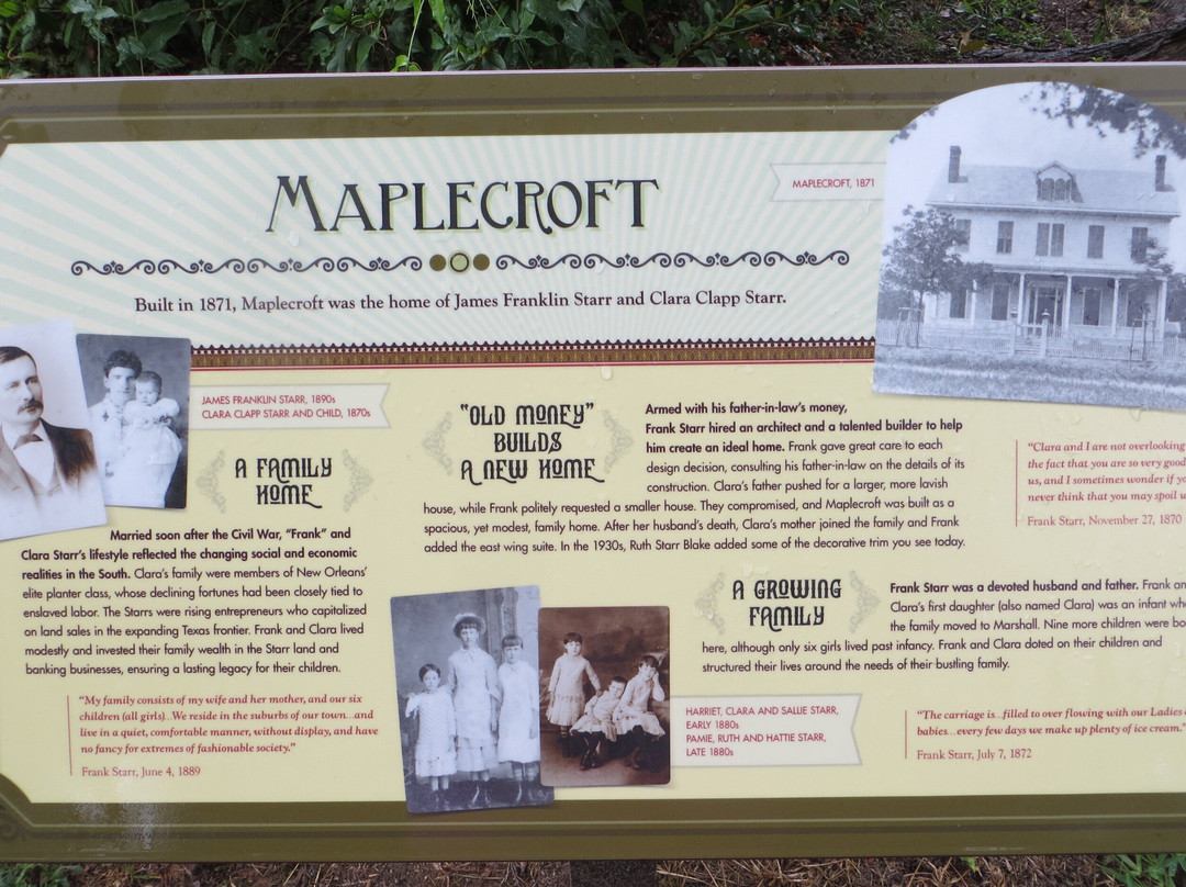 Starr Family Home State Historic Site-Marshall必去景点