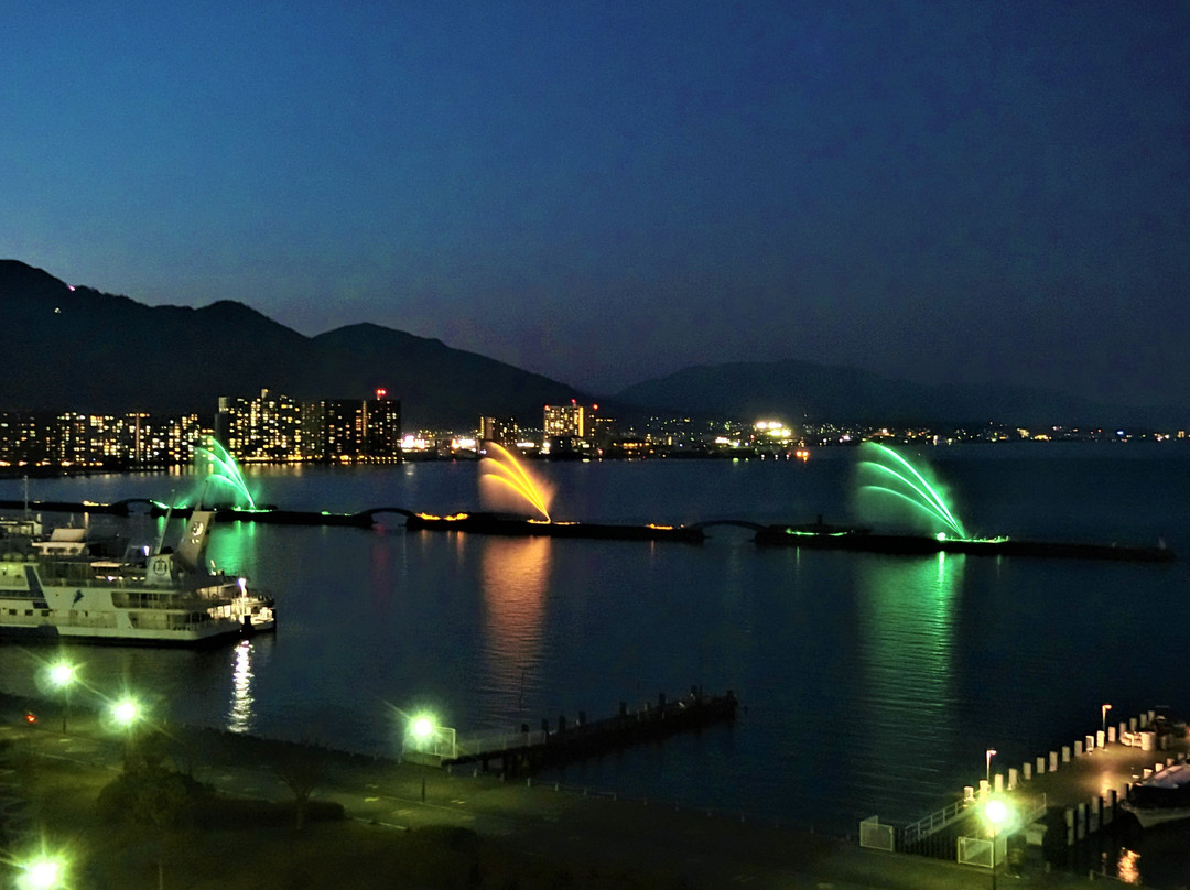 Biwakohana Fountain-大津市必去景点