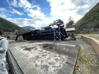 Tsuwano Station Railway Turntable-津和野町必去景点