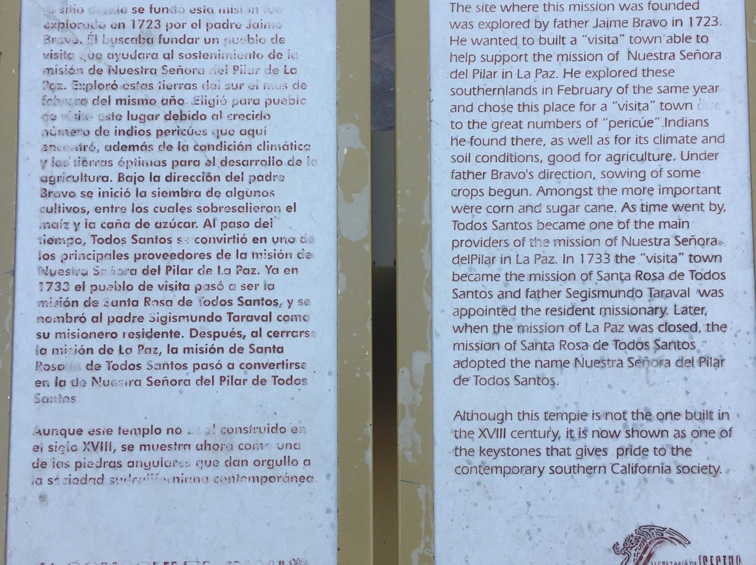 Parroquia de Nuestra Señora del Pilar-托多斯桑托斯必去景点