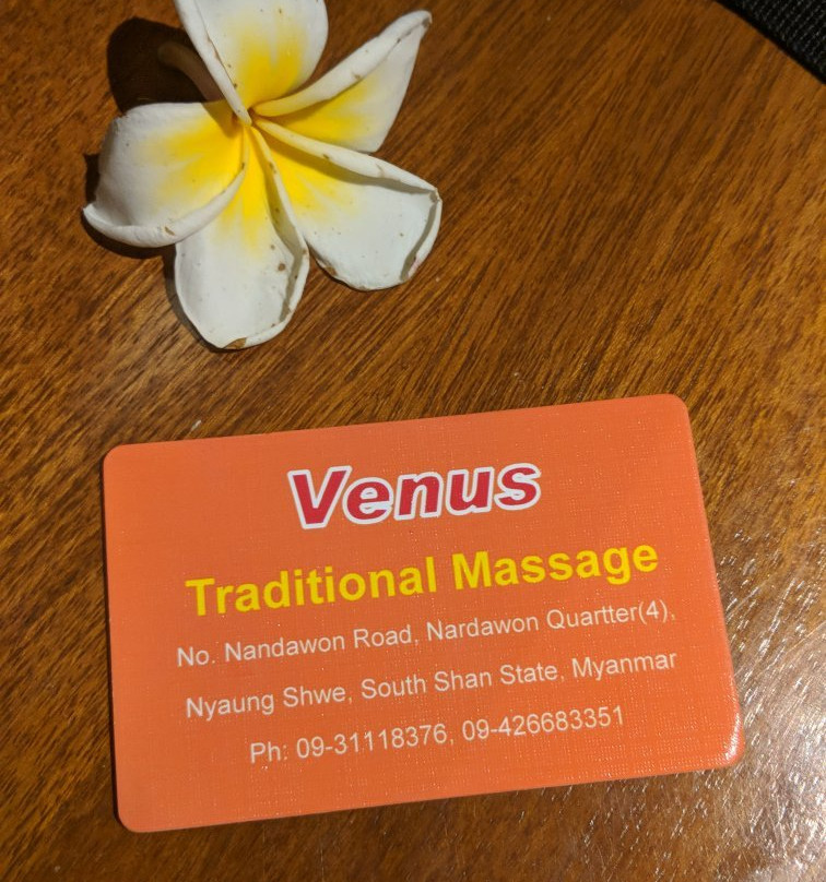 Venus Traditional Massage-Nyaungshwe必去景点