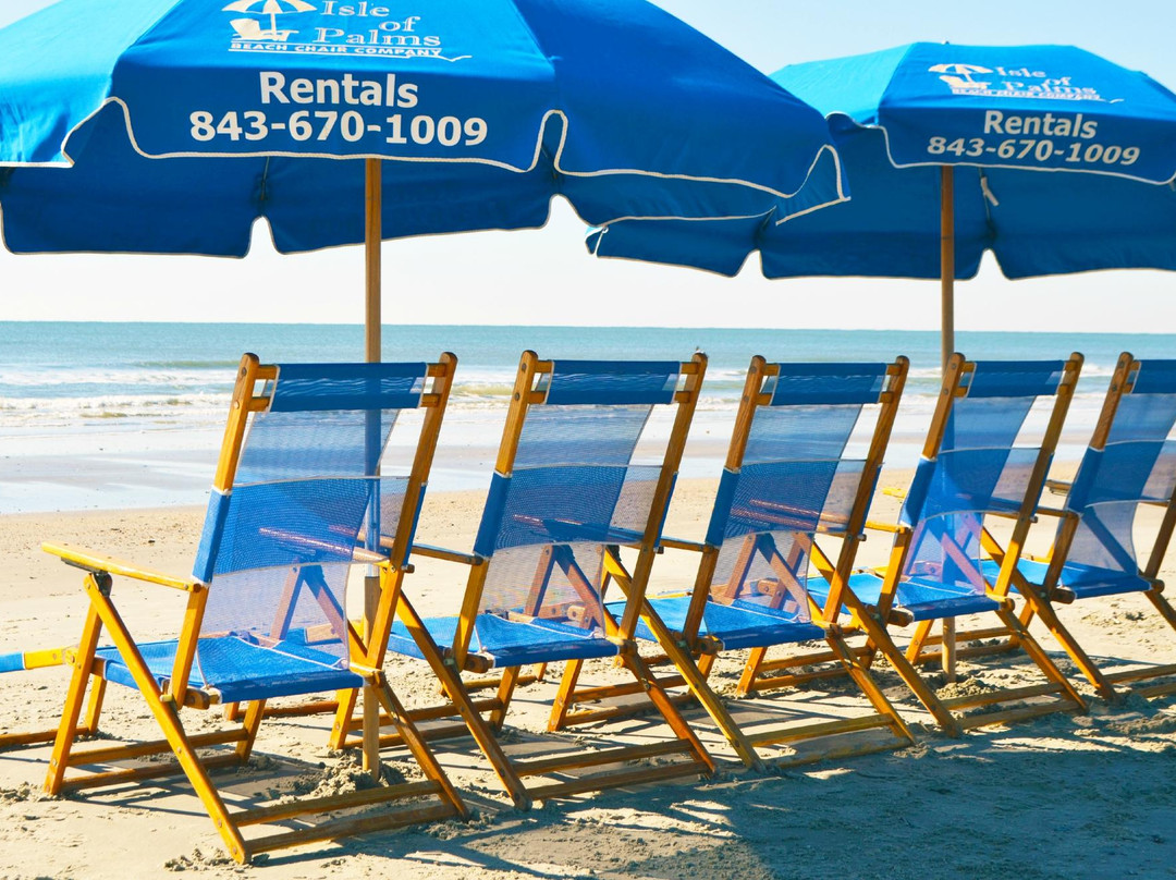 Isle of Palms Beach Chair Company-棕榈岛必去景点