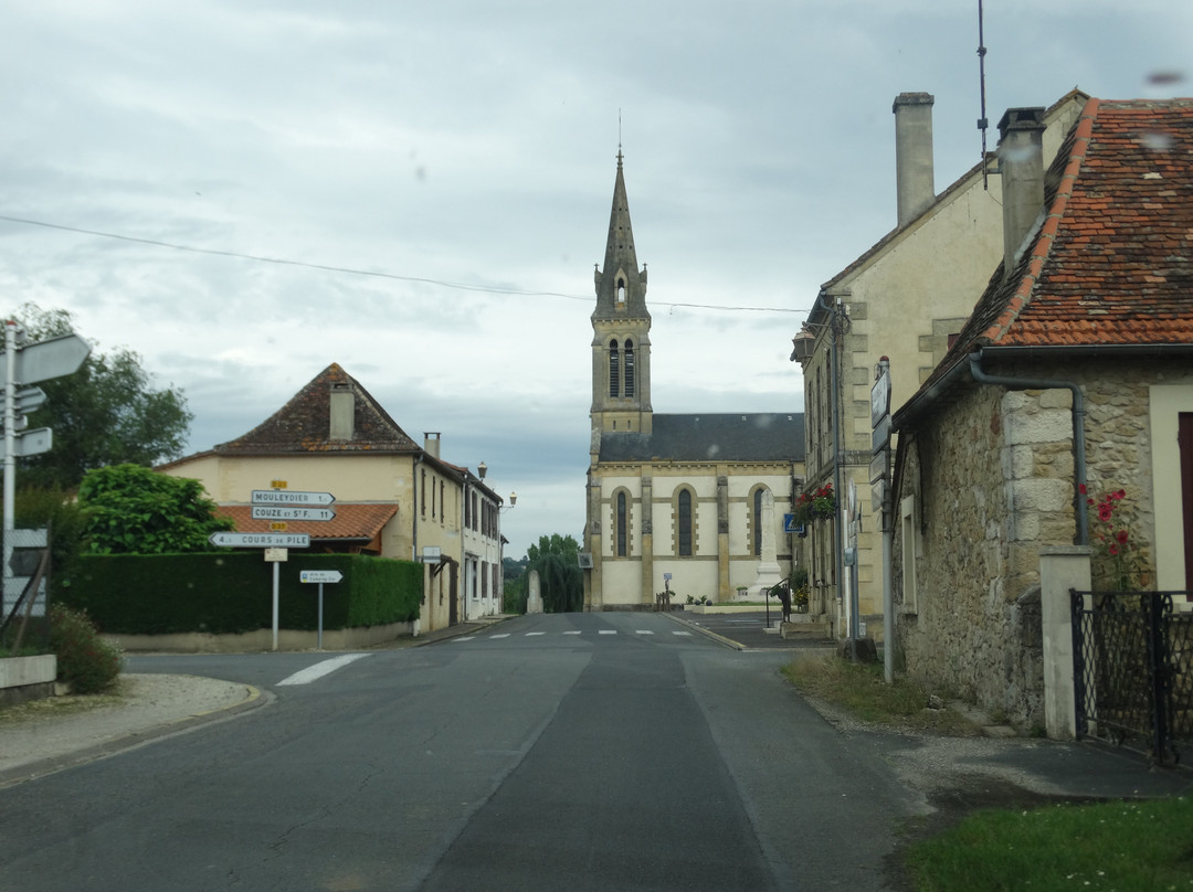 Église Saint-Aubin-de-Lanquais景点图片