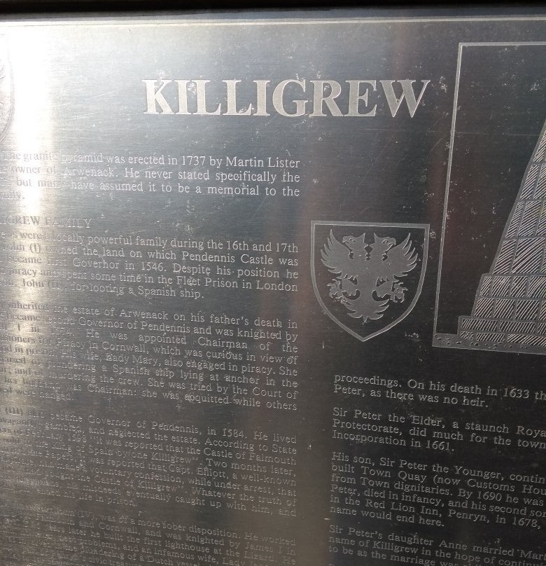 Killigrew Monument景点图片