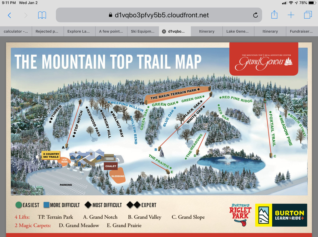 The Mountain Top at Grand Geneva Resort-日内瓦湖必去景点