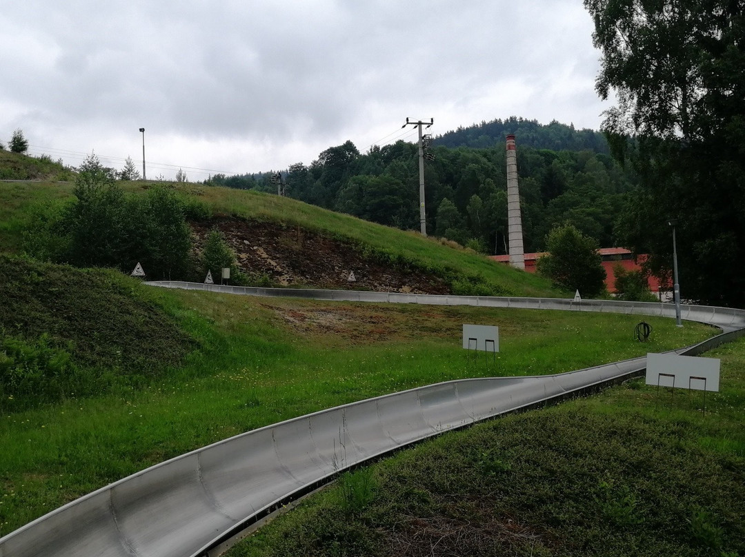 Josefuv Dul旅游景点-Bob sleigh Janov nad Nisou