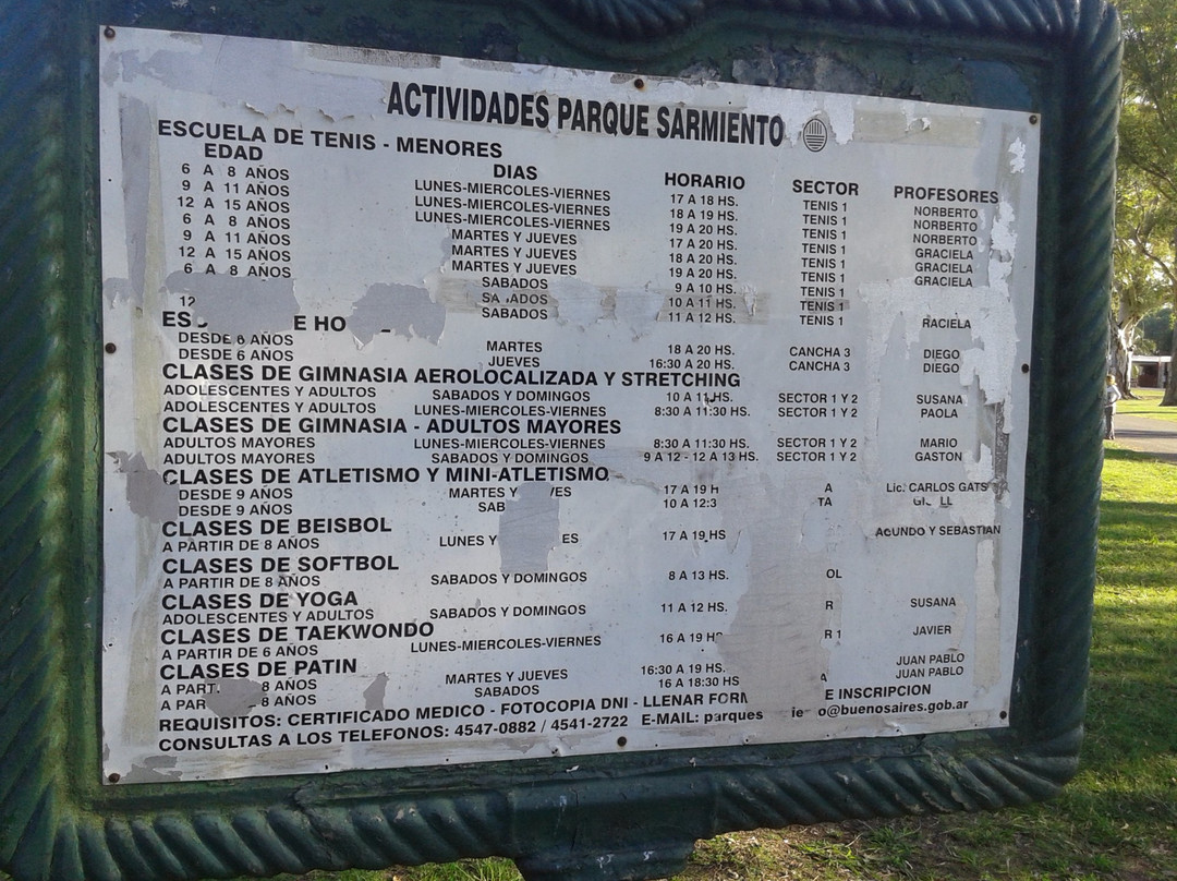 Parque Sarmiento-布宜诺斯艾利斯必去景点