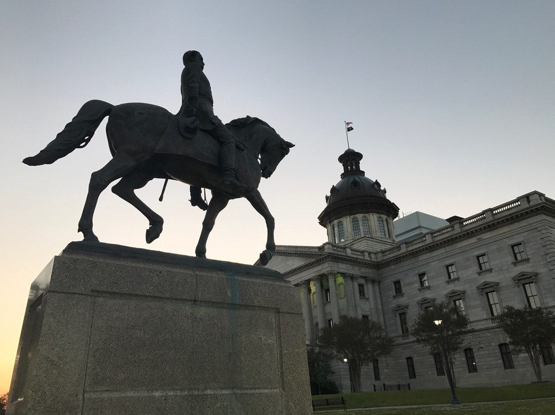 Wade Hampton Statue-哥伦比亚必去景点