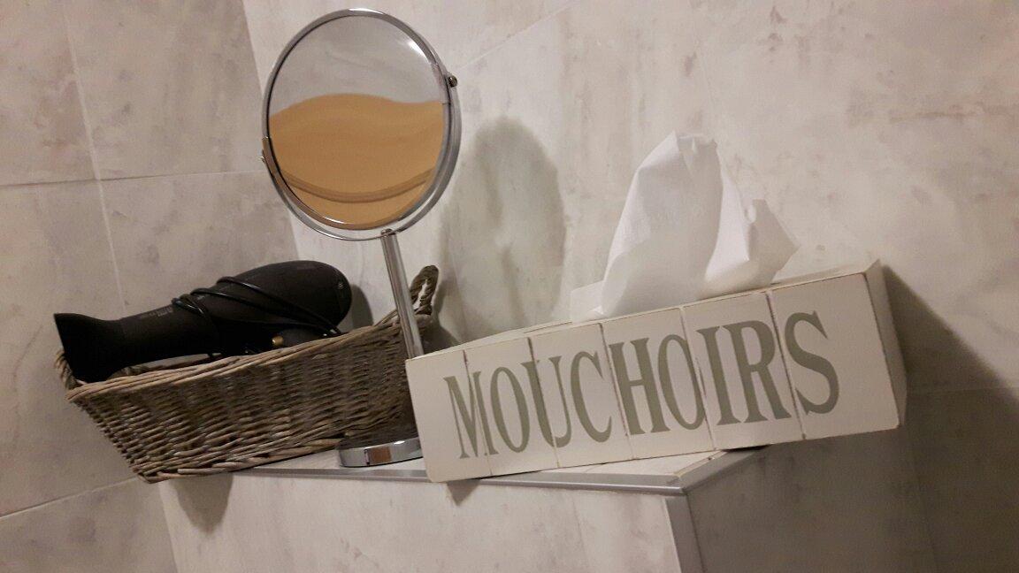 Ferme de Montecouvez-浴室