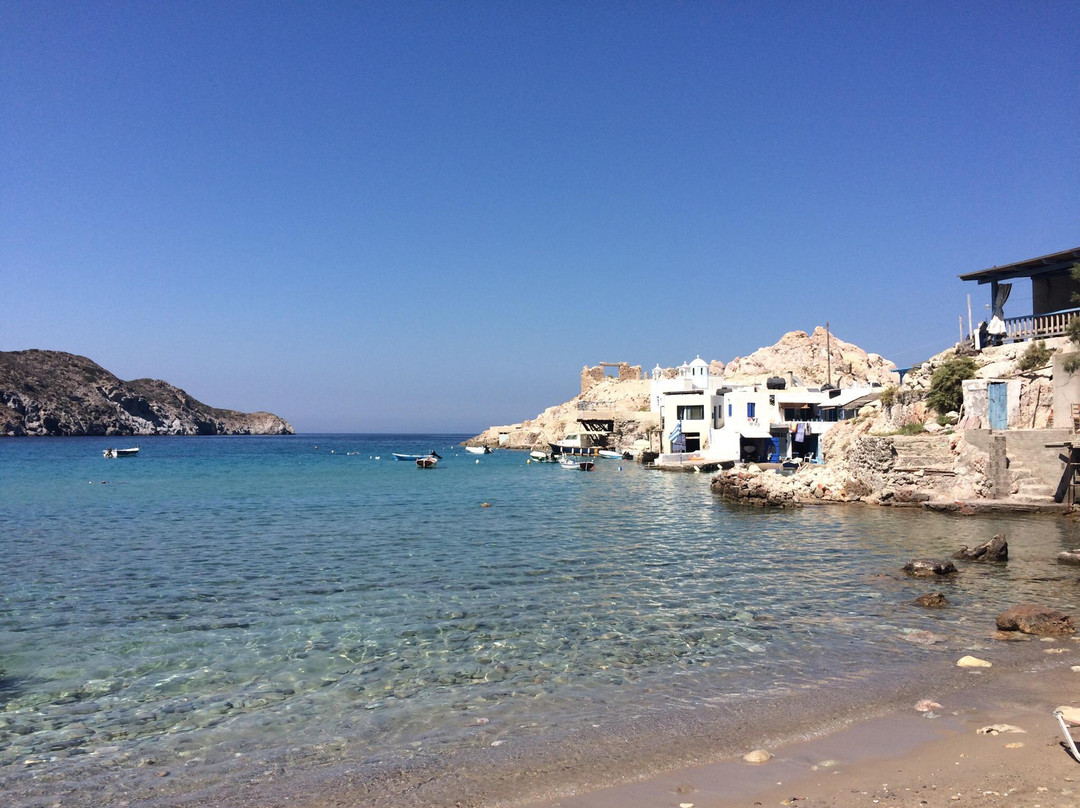 Firopotamos Beach-米洛斯岛必去景点